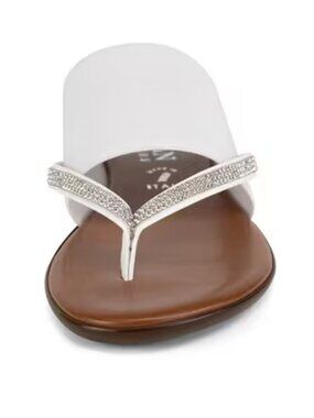 Women's Italian Shoemakers Sorbi Flip-Flops Size 6M White